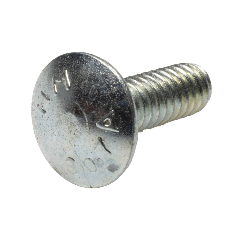 CARRIAGE BOLT 1/4-20 X .75 ZN PT GR2