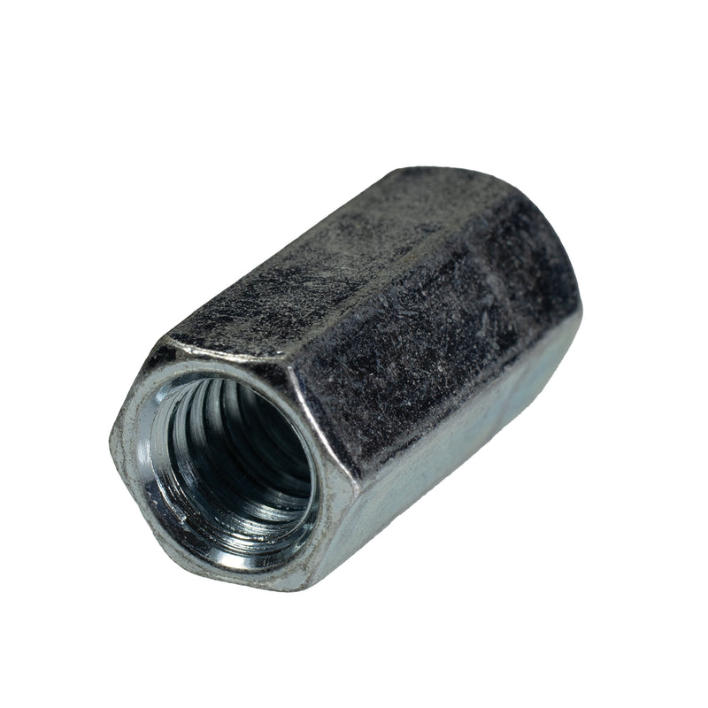 NUT, REDUCING COUPLING 1/4-20 AND 3/8-16 ZN GR2