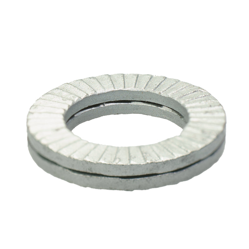 WASHER, NORD-LOCK 3/8", .65 OD X .09 TH ZN