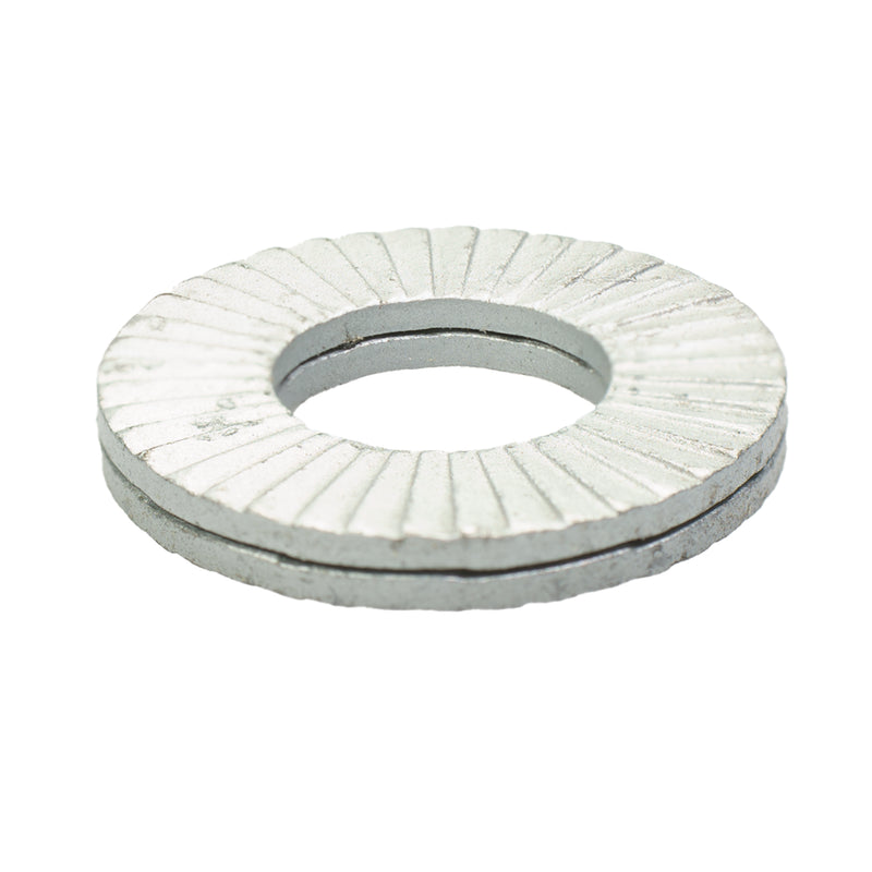 WASHER, NORD-LOCK 3/8"SP, .83 OD X .09 TH ZN