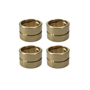 Set of 4 Brake Rail Bushings for Costasur Roller Coaster Braking Systems
