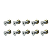 Set of 10 Costasur Roller Coaster Brake Shoe Nut and Bolt