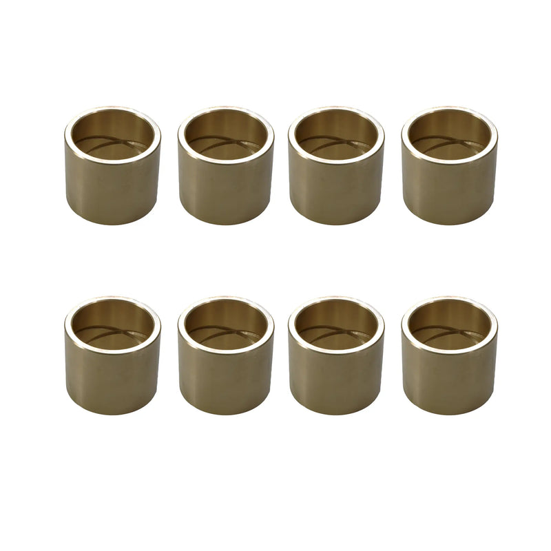Set of 8 Cam Bushings for Costasur Roller Coaster Brakes