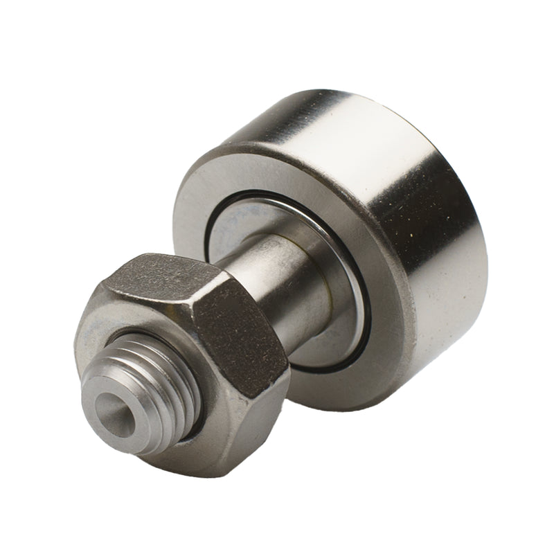 CAM FOLLOWER, 26 MM OD, M10 SS