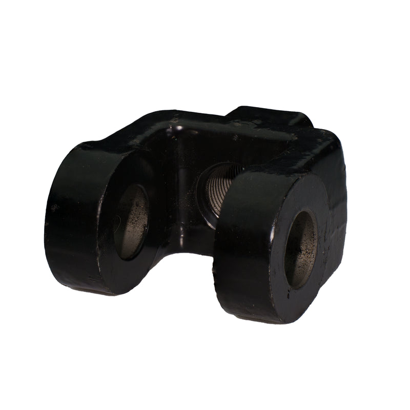 CLEVIS, YOKE 3/4-16 FEMALE X 3/4" DIA BLK