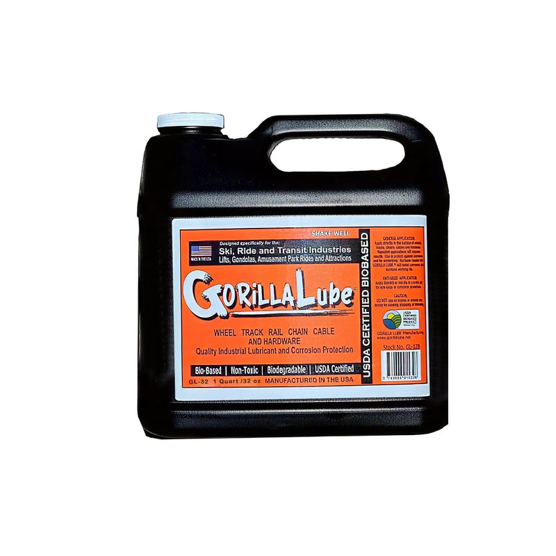 Gorilla Lube liquid lubricant 1 quart bottle industrial grease