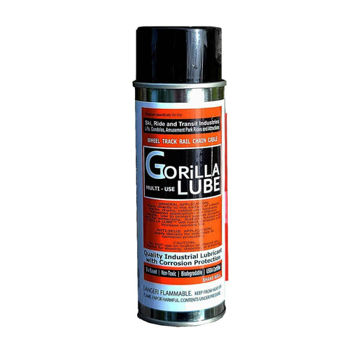 Gorilla Lube liquid lubricant 6 oz aerosol can for industrial and maintenance use