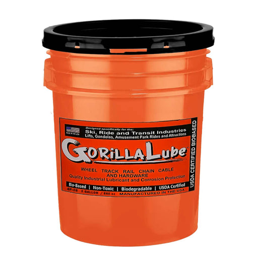 Gorilla Lube paste lubricant 5 gallon pail industrial maintenance supply