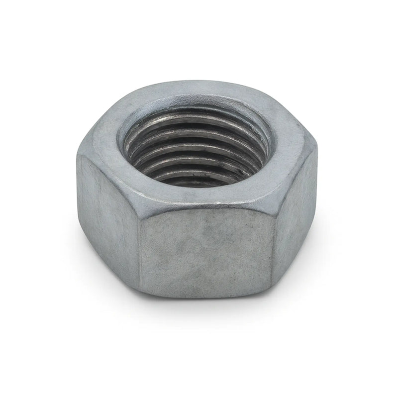 Grade 2 hex nut 3/8-16 zinc plated machine hardware nut
