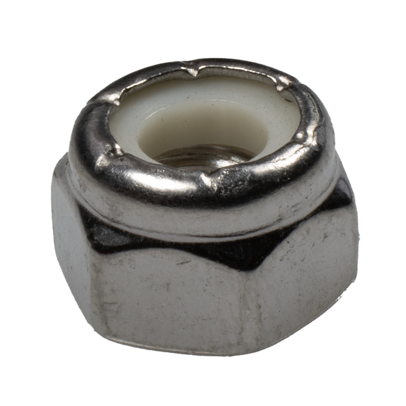 LOCKNUT, NYLON INSERT 1/4-20 SS