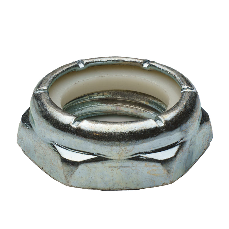 LOCKNUT, NYLON INSERT 7/8-9 THIN ZN GR2