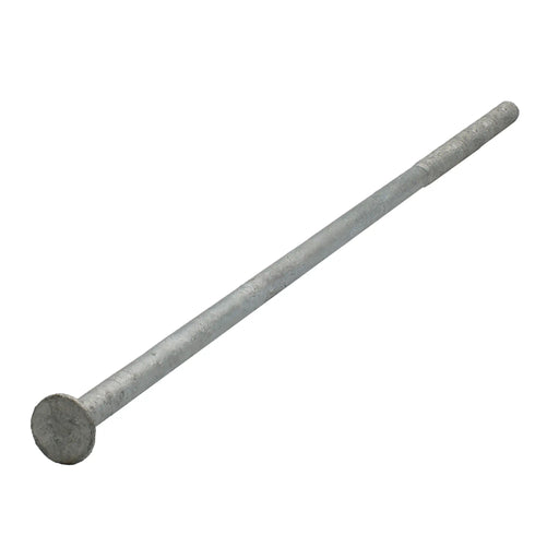 Hot-dip galvanized flat head machine screw 3/8-16 x 15 in partial thread hardware box